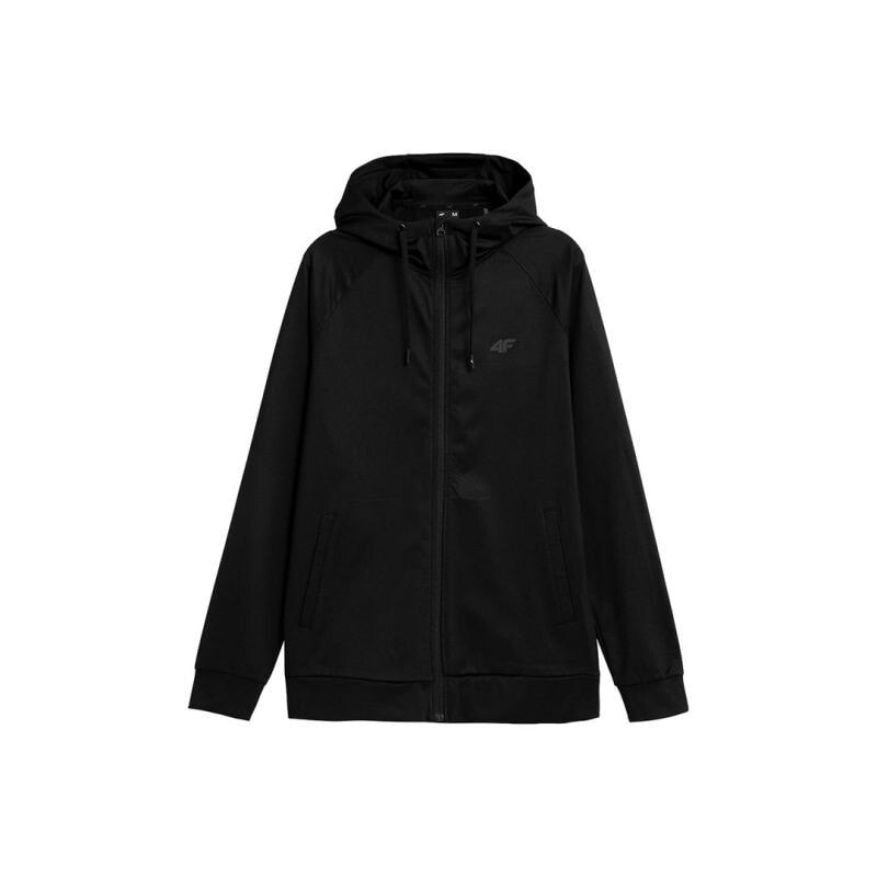 Мужская большая толстовка 4F M NOSH4-BLMF350 black sweatshirt