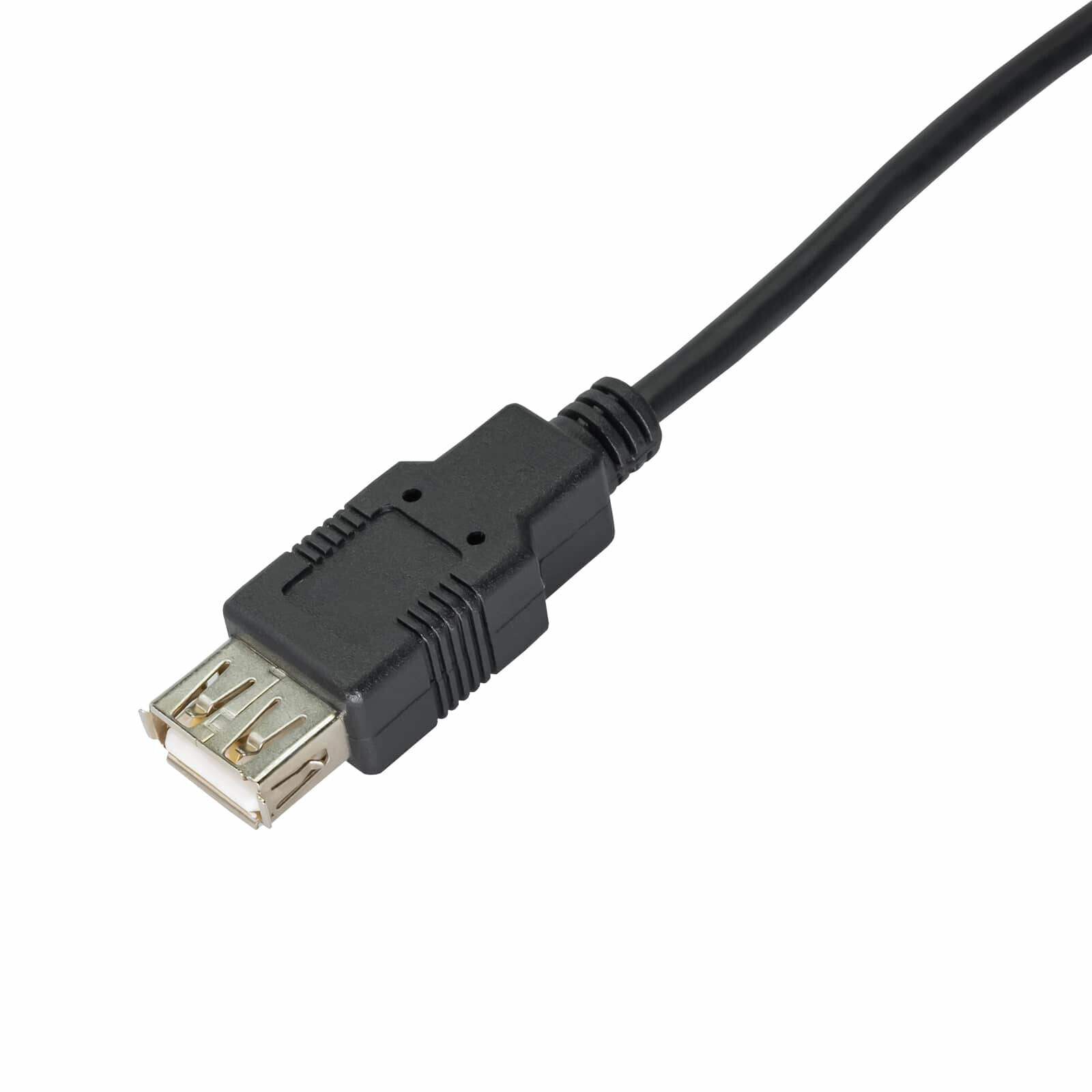 Akyga AK-USB-19 - 3 m - USB A - USB A - USB 2.0 - Black