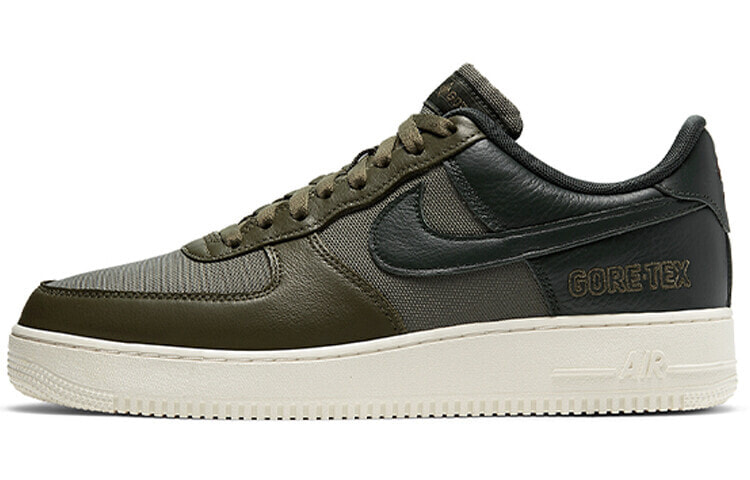 Nike Air Force 1 Low GORE-TEX 防水面料 复古休闲 防水 低帮 板鞋 男女同款 绿白 / Кроссовки Nike Air Force 1 Low GORE-TEX CT2858-200