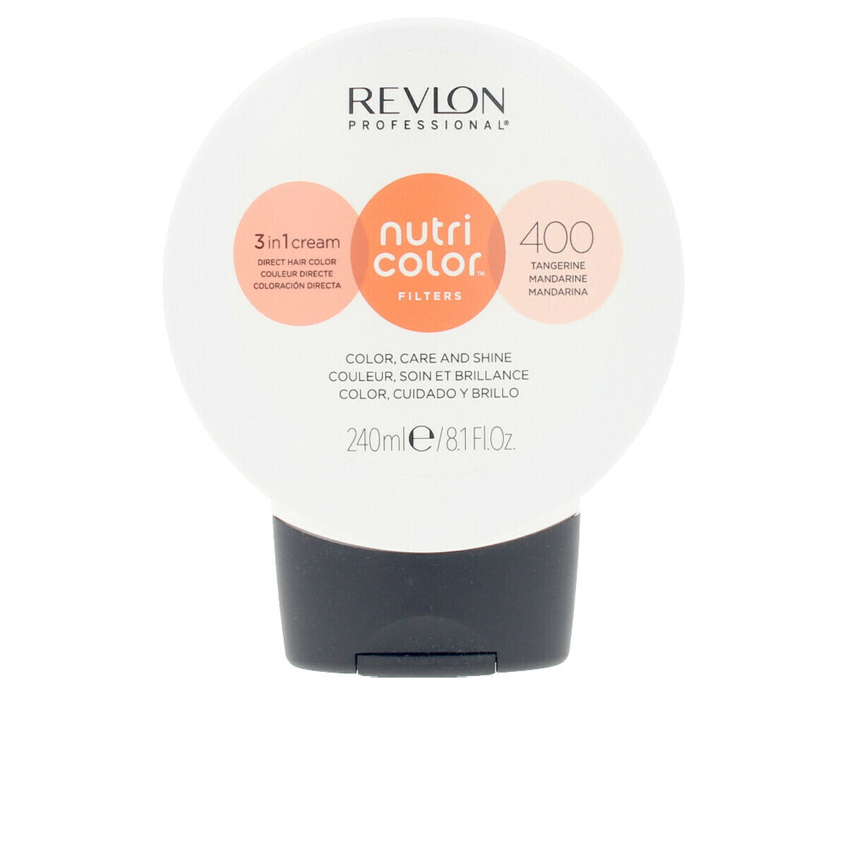 Permanent Colour Creme Revlon Nutri Color Filters Tangerine Nº 400 (240 ml)