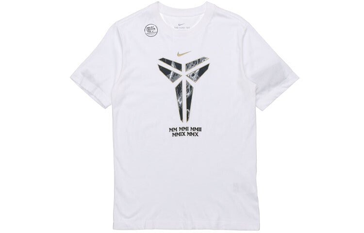 Nike 服饰 logo印花圆领套头休闲短袖T恤 男款 白色 / Футболка Nike CD1327-100