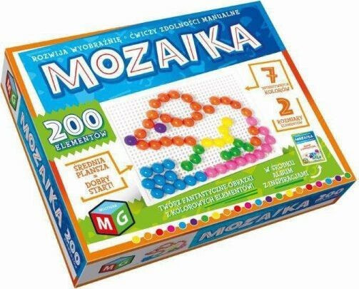 Мозаика для детей Multigra Mozaika 200 elementów