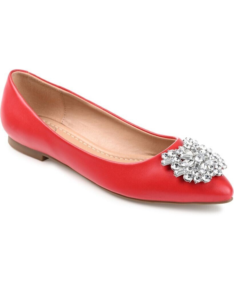 Journee Collection women's Renzo Jeweled Flats