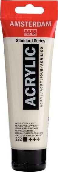 Artequipment Farba akrylowa TALENS AMSTERDAM 120ml 222 - NAPLES YELLOW LIGHT uniw