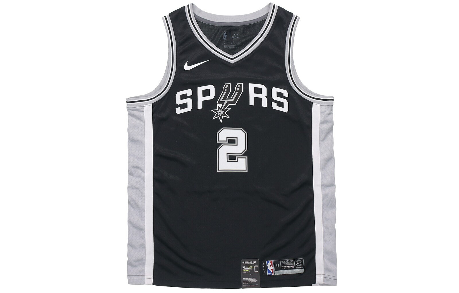 Nike NBA Kawhi Leonard Icon Edition Swingman Jersey 伦纳德 SW球迷版拼接球衣 男款 黑色 / Баскетбольная Nike NBA Kawhi Leonard Icon Edition Swingman Jersey SW 864509-010