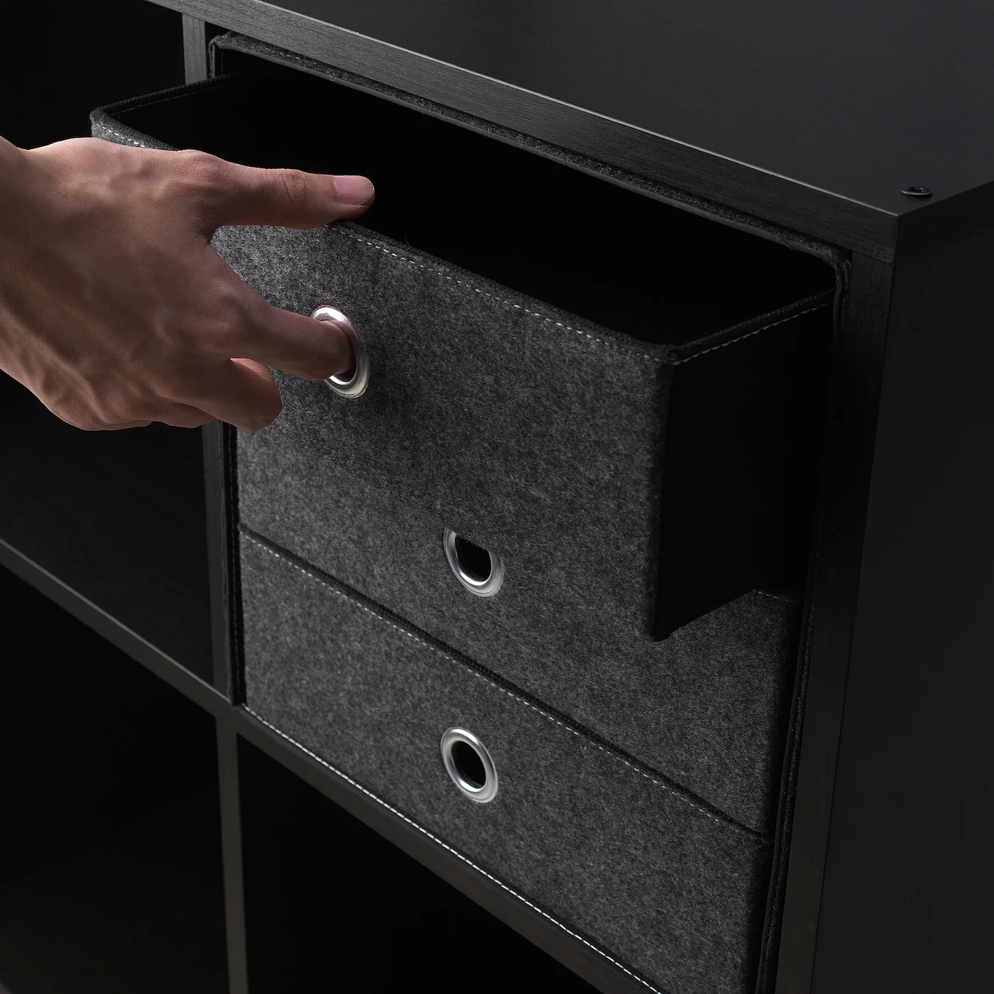 BLÄDDRA Minikommode mit 3 Schubladen 33x38 cm