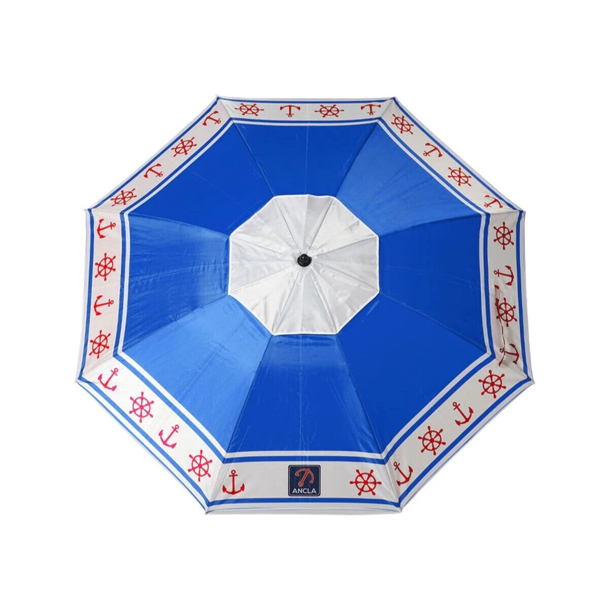 Beach parasol Blue Ø 180 cm SPF50+ Anchor
