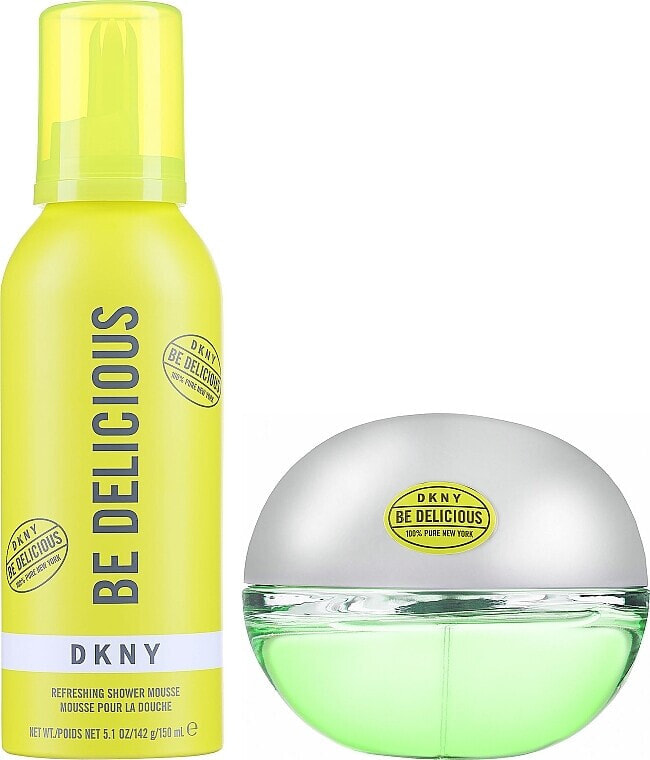 Duftset (Eau de Parfum 100 ml + Duschmousse 150 ml) - DKNY Be Delicious