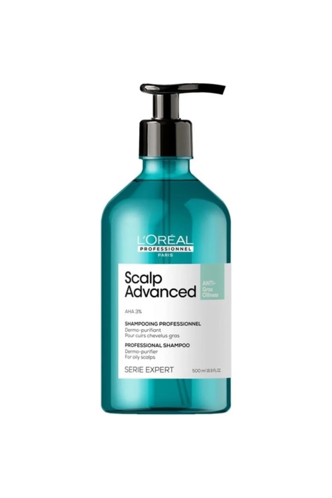 Scalp Advanced Yağlı Saçlar İçin Kepek Karşıtı VeganProfesyonel Şampuan 500 ml 16.9 FL.OZGEM-///552