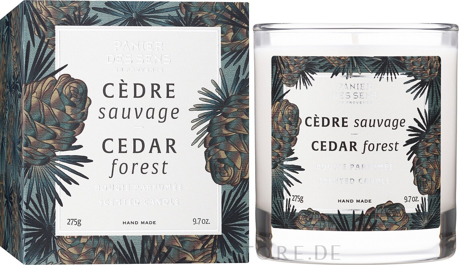 Duftkerze im Glas Zedernwald - Panier Des Sens Scented Candle Cedar Forest