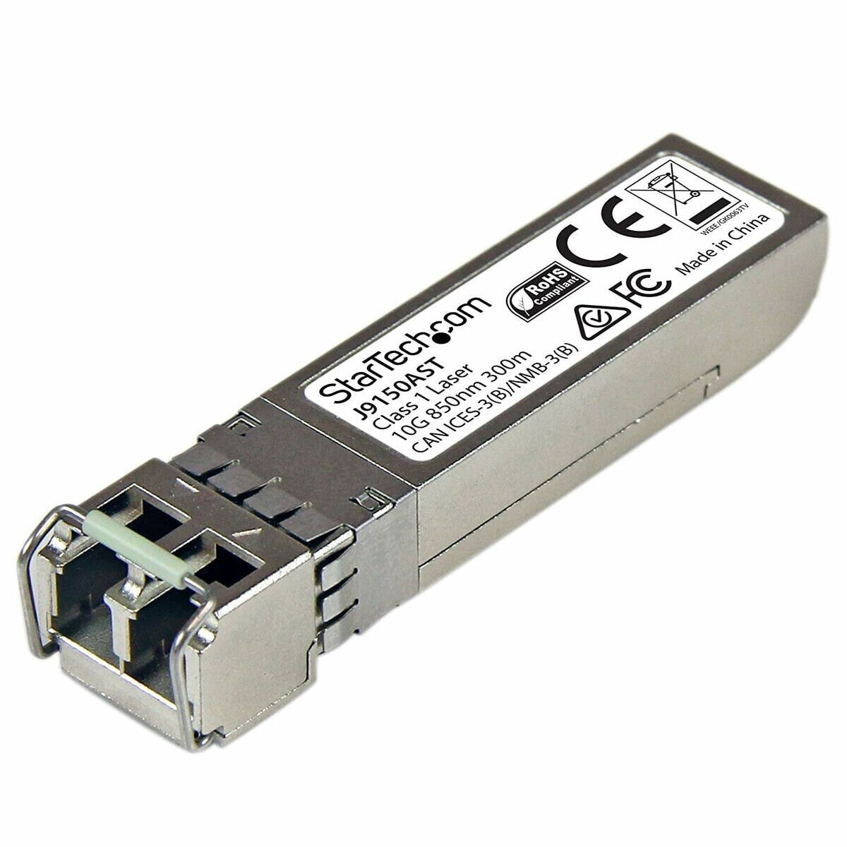 Волоконный модуль SFP MultiModo Startech Módulo Transceptor SFP+ Compatible con el Modelo J9150A de HP- 10GBASE-SR