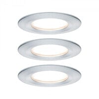 PAULMANN 934.98 - Recessed lighting spot - 3 bulb(s) - LED - 2700 K - 460 lm - Aluminium