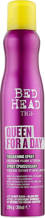 Stylingspray für mehr Volumen und Textur - Tigi Bed Head Queen For A Day Thickening Spray for Insane Volume & Texture