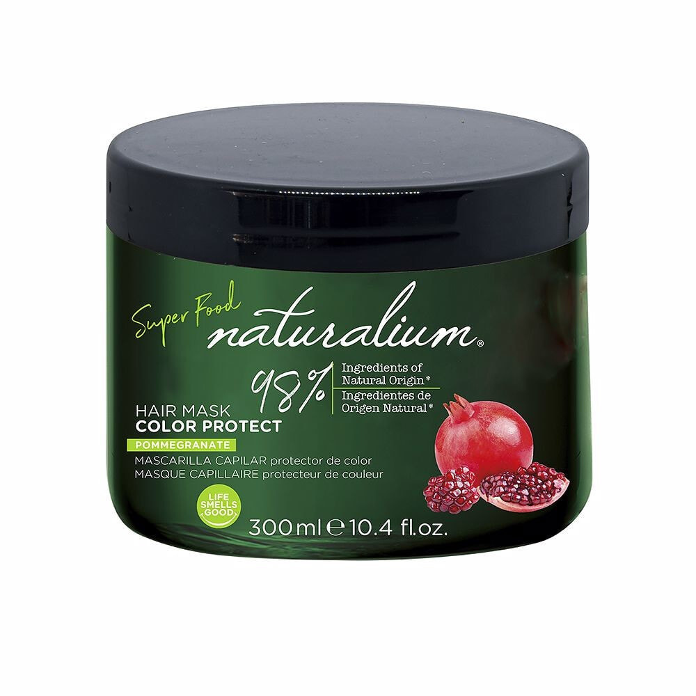 Маска или сыворотка для волос Naturalium SUPER FOOD pommegranate color protect hair mask 300 ml