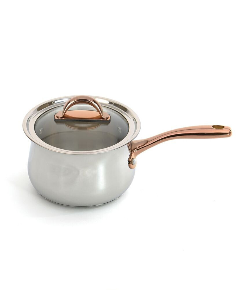 Ouro Saucepan with Glass Lid, 6.25