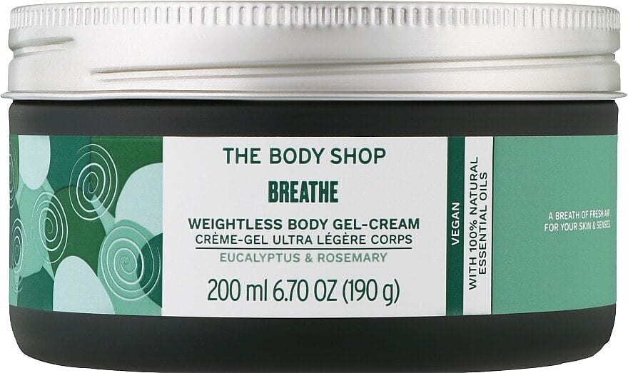 Gel-Creme für den Körper - The Body Shop Breathe Weightless Body Gel-Cream