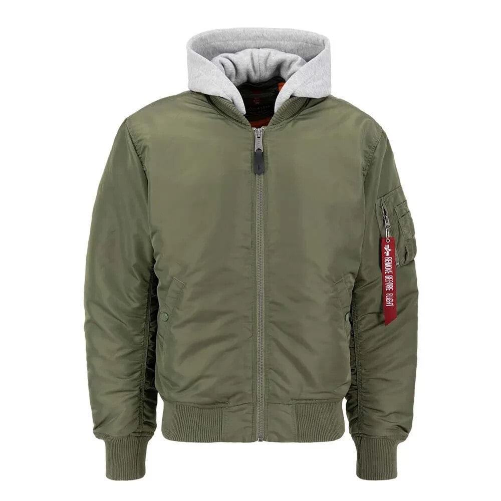 ALPHA INDUSTRIES MA-1 ZH Back Emb Jacket