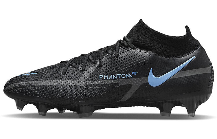 Nike Phantom GT 2 Elite DF FG 硬场地足球鞋 男女同款 黑蓝色 / Футбольные бутсы Nike Phantom GT 2 Elite DF FG CZ9889-004