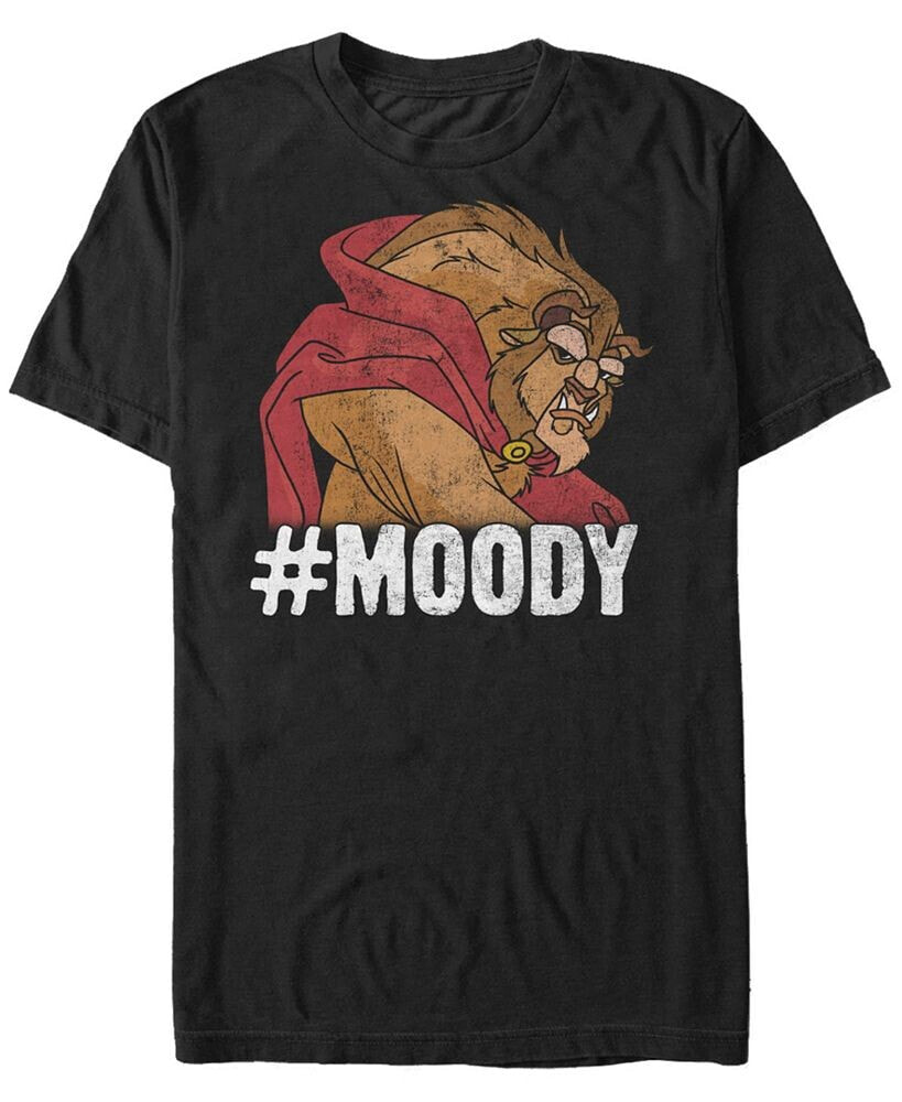 Fifth Sun disney Men's Beauty the Beast Moody Grumpy, Short Sleeve T-Shirt