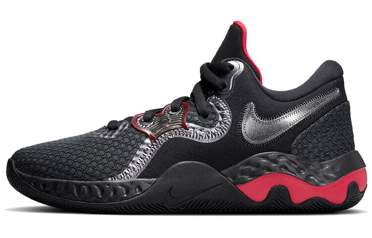 Nike Renew Elevate 2 减震防滑 低帮 实战篮球鞋 男款 黑银红 / Кроссовки Nike Renew Elevate 2 CW3406-002