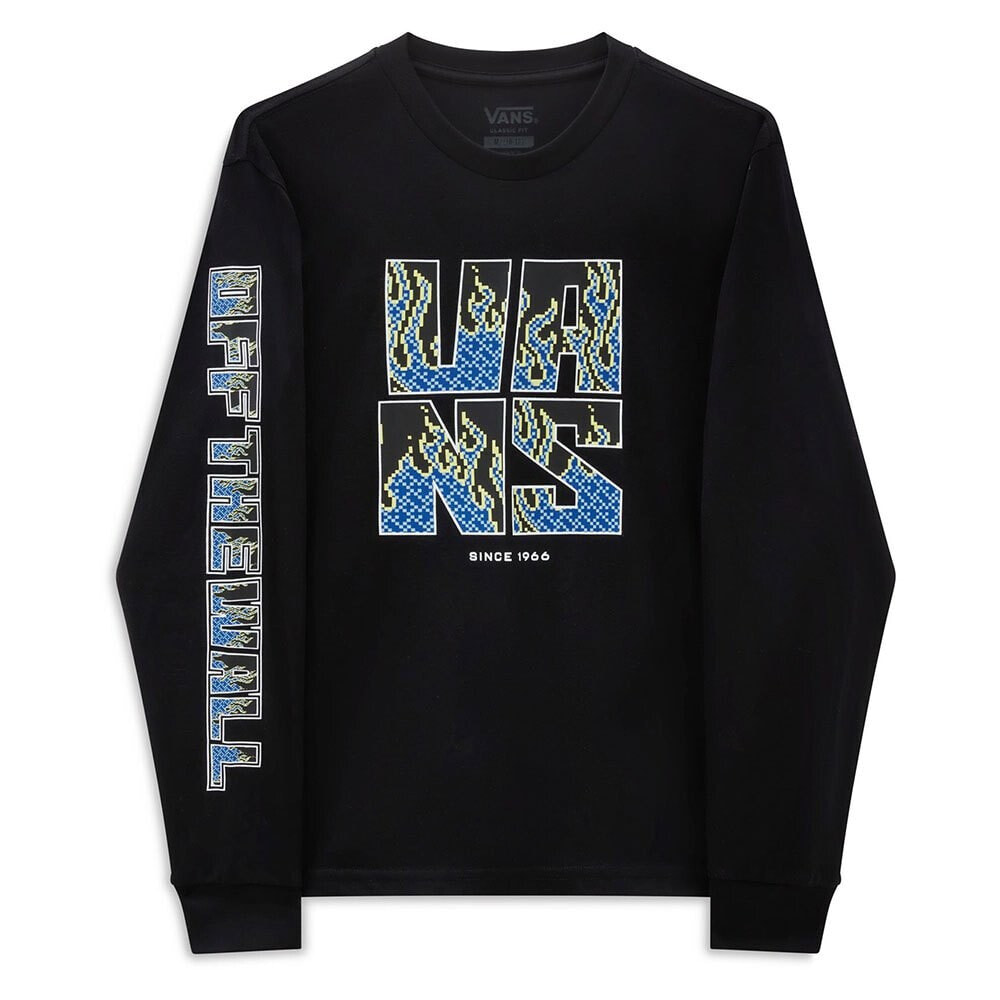 VANS Digi Flames Long Sleeve T-Shirt