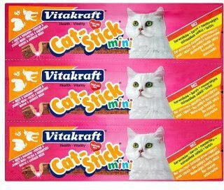 Лакомство для кошек Vitakraft CAT STICK MINI INDYK+JAGNIĘCINA