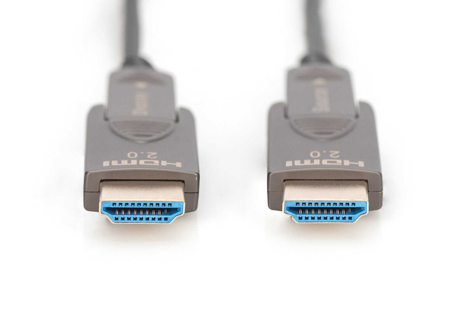 DIGITUS 4K - HDMI® AOC Hybrid Fiber Optic Cable with 15m removable plug