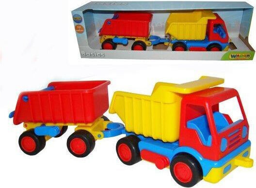 Wader Ciężarówka z przyczepą w pudełku (37664 POLESIE)