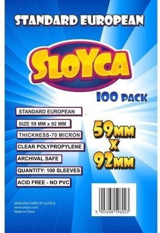 Baldar T-shirts Standard European 59x92mm (100pcs) SLOYCA