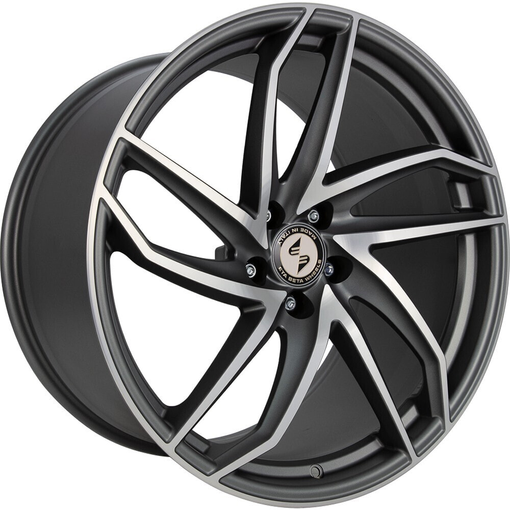 Колесный диск литой Etabeta Heron anthracite matt full polished 8.5x19 ET20 - LK5/112 ML66.55