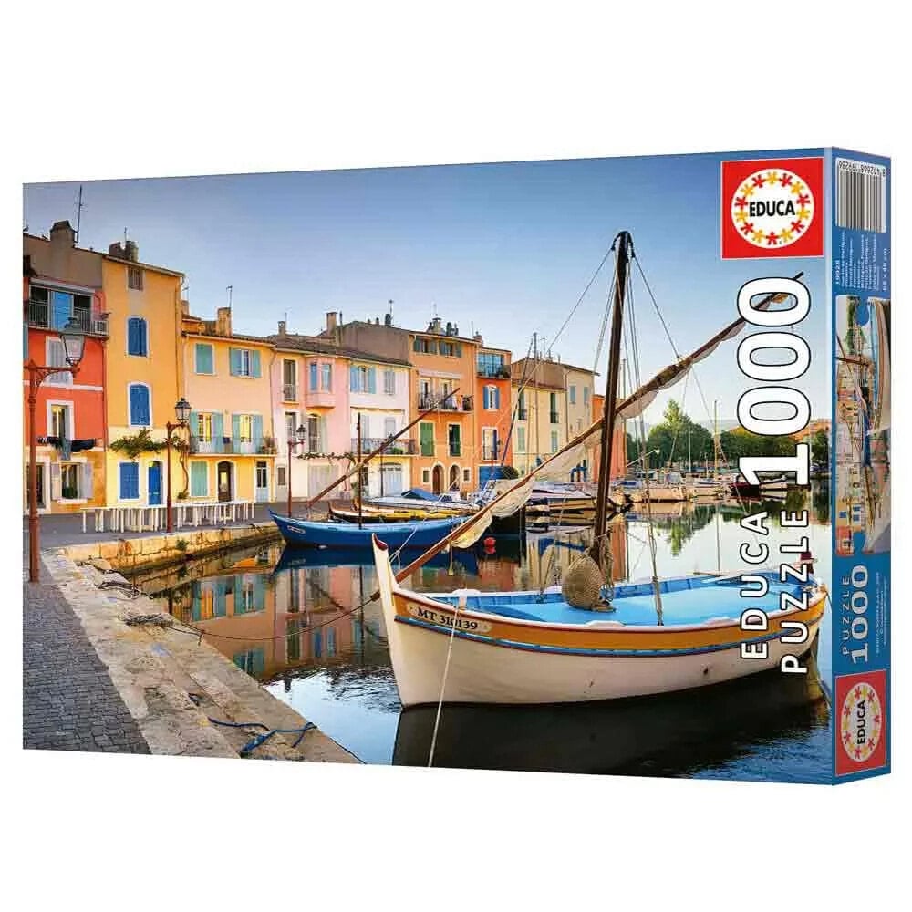 EDUCA 1000 Pieces Puerto De Martigues Provenza puzzle