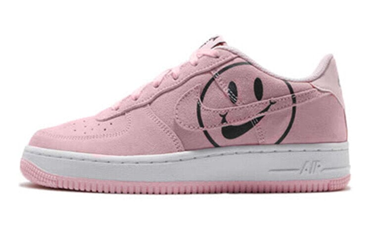 Nike Air Force 1 Low LV8 Have a Nike Day 笑脸 低帮 板鞋 GS 粉色 / Кроссовки Nike Air Force 1 Low LV8 Have a Nike Day GS AV0742-600