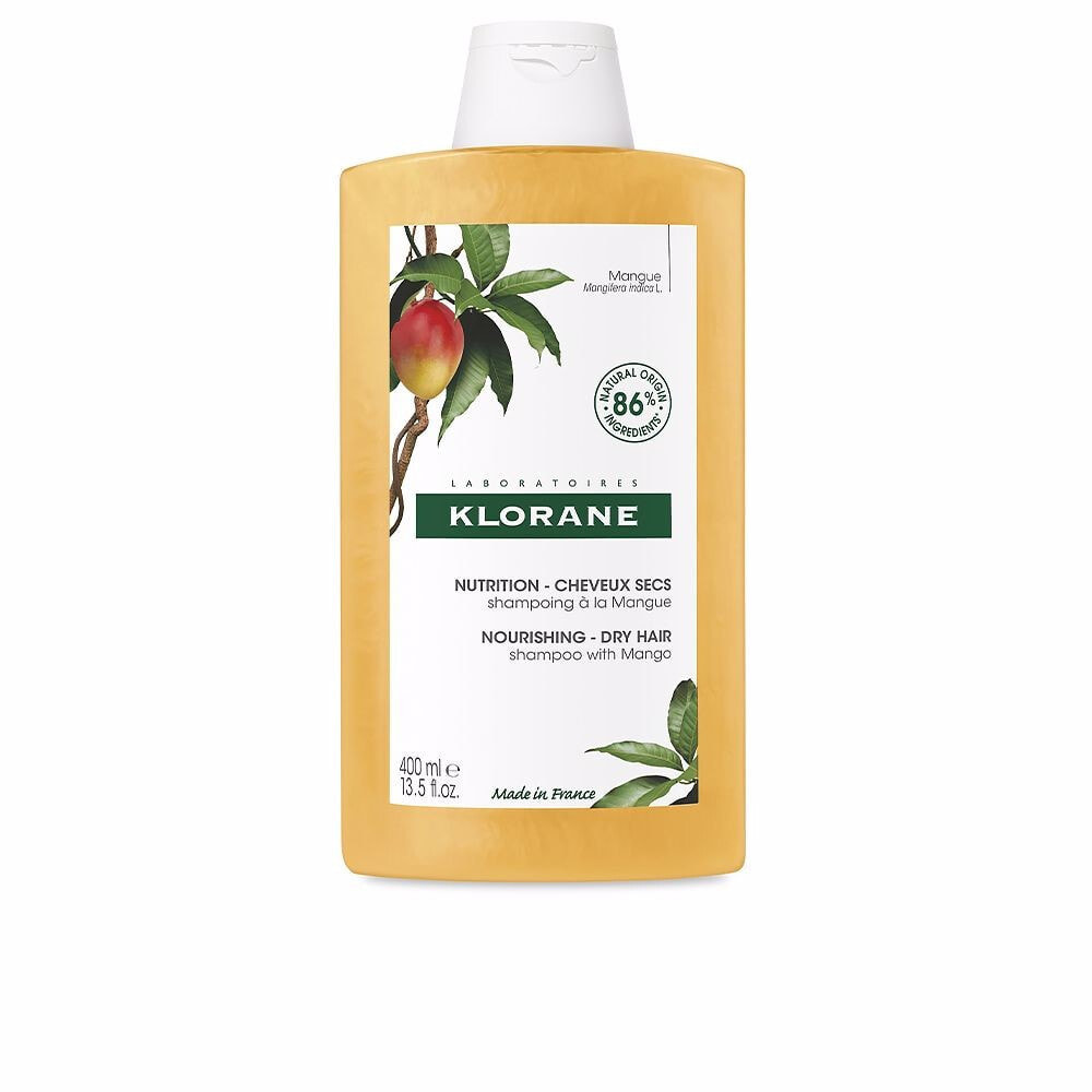 Klorane Nourishing Shampoo With Mango Питательный шампунь с маслом манго  для сухих волос 400 мл