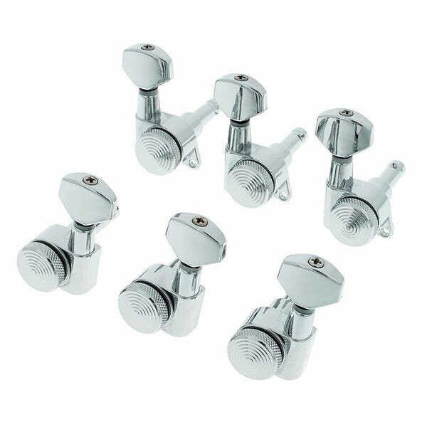 Harley Benton Parts Locking Tuners 3R/3L Chr