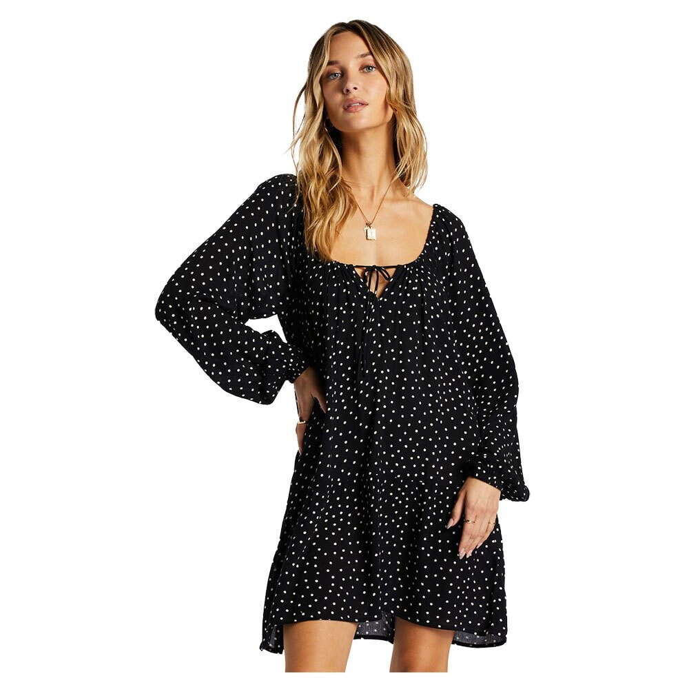 BILLABONG Lucky You Long Sleeve Short Dress