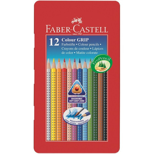 Faber-Castell Colour Grip цветной карандаш 12 шт Мульти 112413