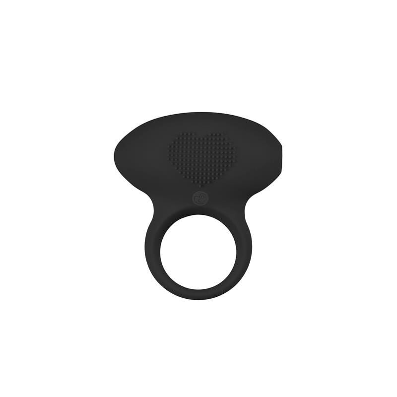 Эрекционное кольцо EasyToys Vibrating Cock Ring - Black