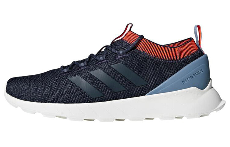 adidas neo Questar Rise 舒适 拼接 透气 低帮 跑步鞋 男款 蓝橙 / Кроссовки Adidas neo Questar Rise BB7200