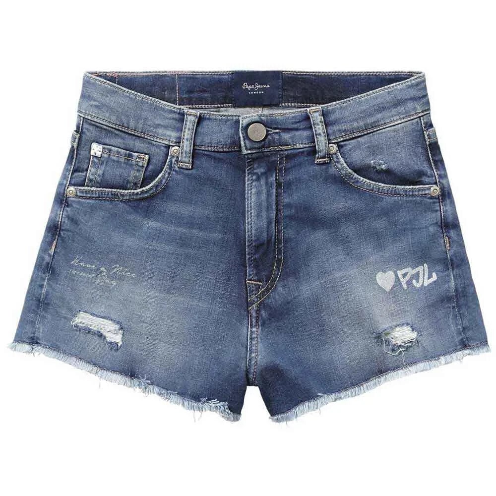 PEPE JEANS Patty Tag Denim Shorts