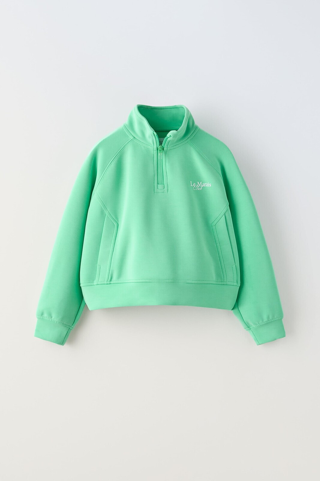 Technical modal blend sweatshirt