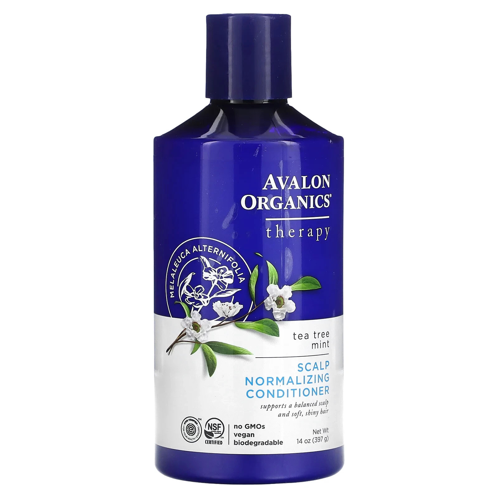 Avalon Organics Scalp Normalizing Conditioner Кондиционер нормализующий кожу головы, уменьшающий зуд и шелушение 397 мл