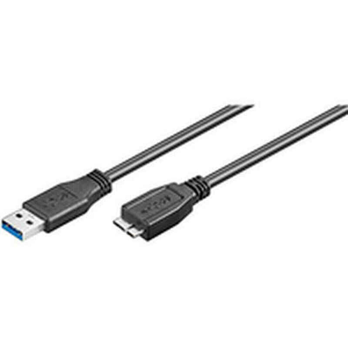 Ewent EC1016 USB кабель 1,8 m USB 3.2 Gen 1 (3.1 Gen 1) USB A Micro-USB B Черный
