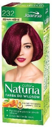 Joanna Naturia Color No.232 Краска для волос на основе натуральных растительных компонентов, оттенок спелая вишня