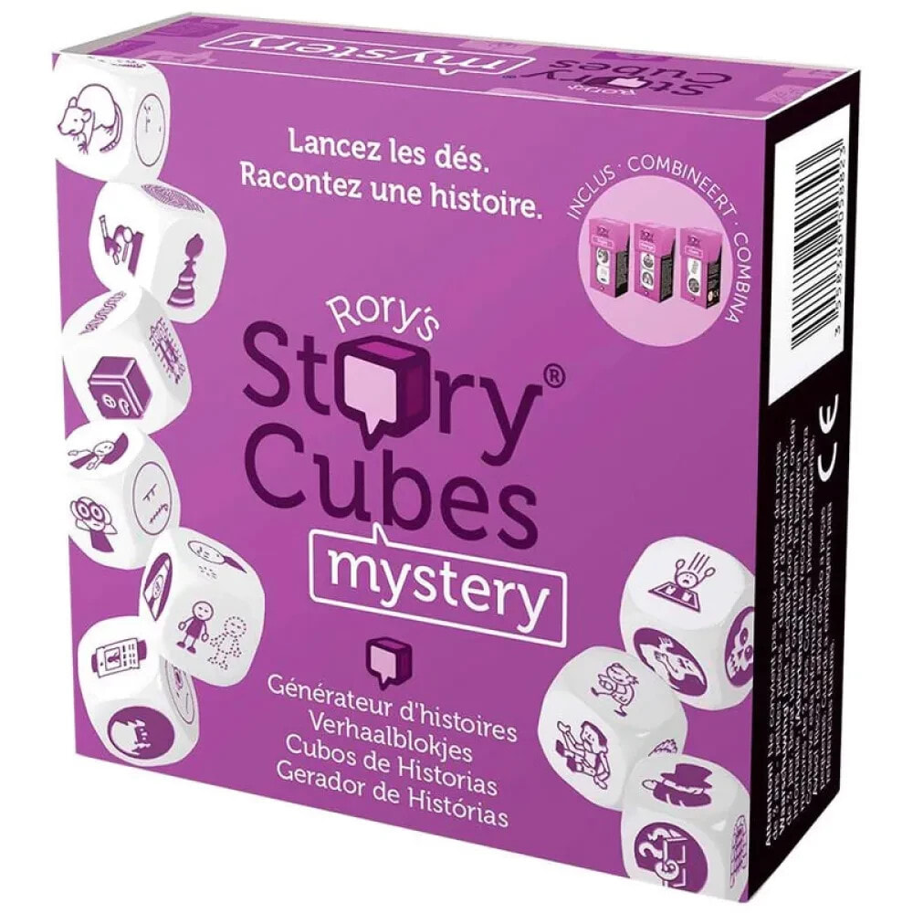 ASMODEE Story Cubes Mystery English/French/Dutch/Spanish/Portuguese Board Game