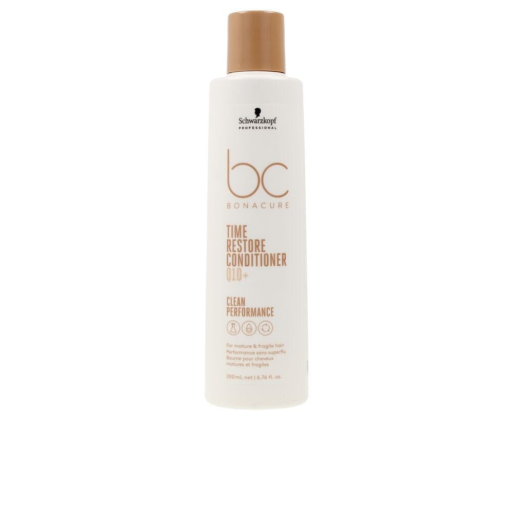 Профессиональный кондиционер для волос Schwarzkopf BC TIME RESTORE Q10+ conditioner 200 ml