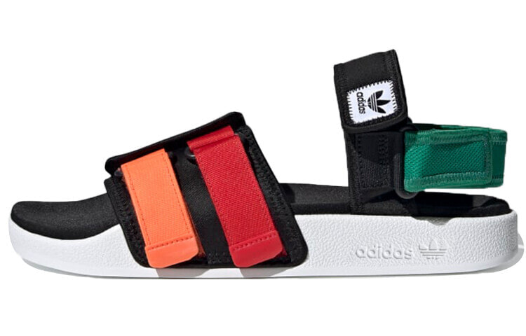 adidas originals Adilette 运动凉鞋 男女同款 黑红橙绿 / Сандалии спортивные Adidas originals Adilette GZ8827