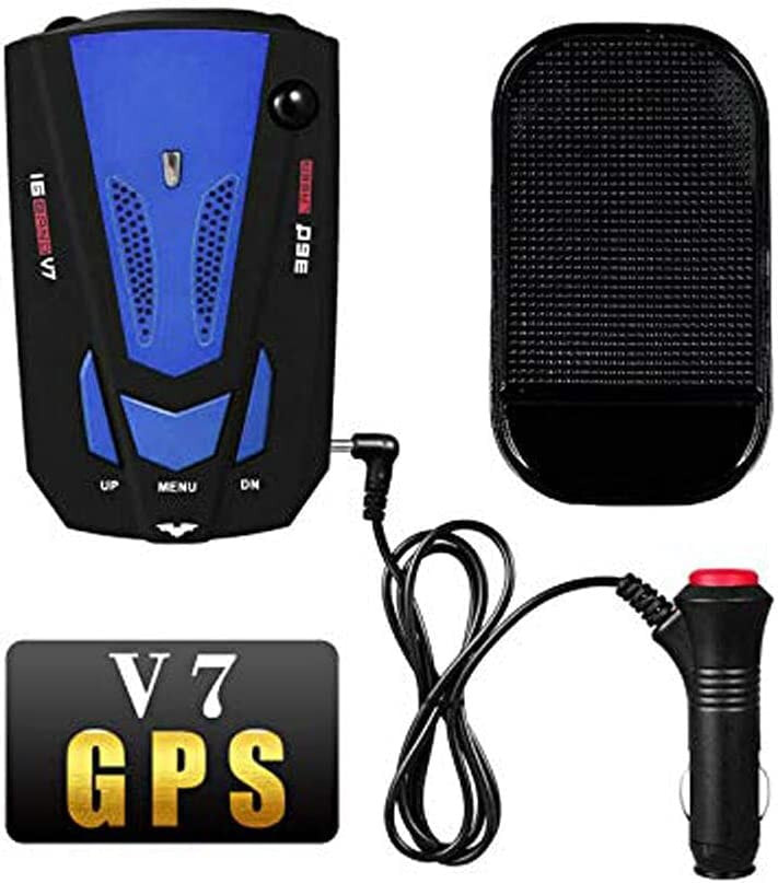 Baceyong Car 360° Anti-Police GPS Camera Laser Radar Vehicle Detector Security Voice Alarm Kit 16 Bands