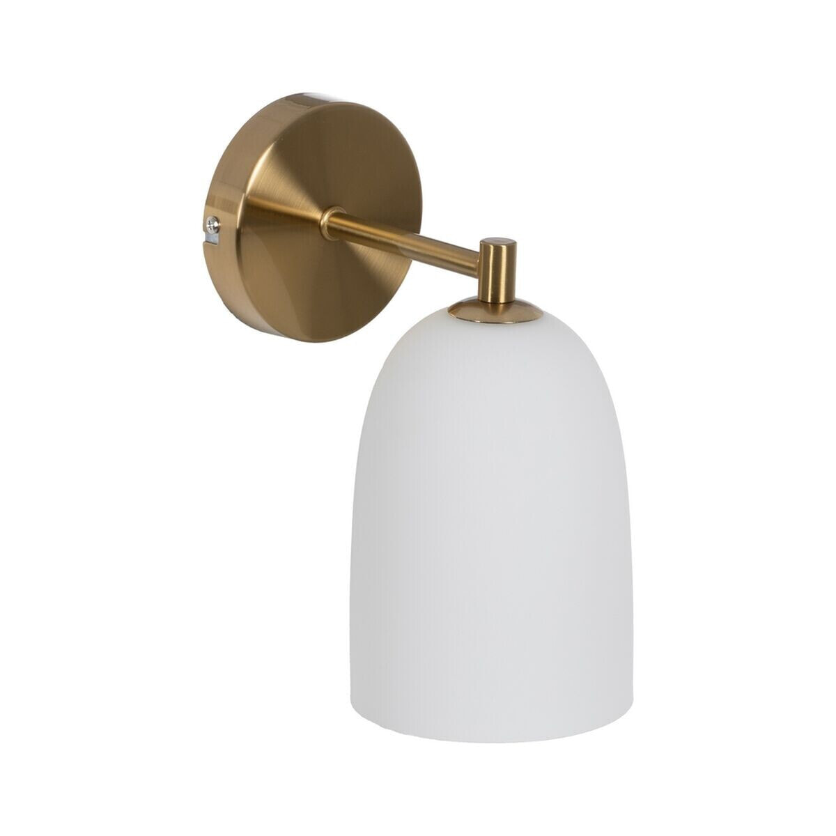 Wall Lamp White Golden 60 W 19 x 12 x 23,5 cm