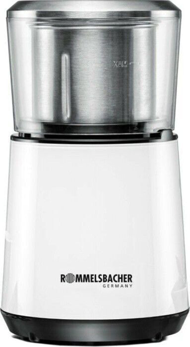 Młynek do kawy Rommelsbacher Rommelsbacher EKM 125, coffee grinder (white / stainless steel)