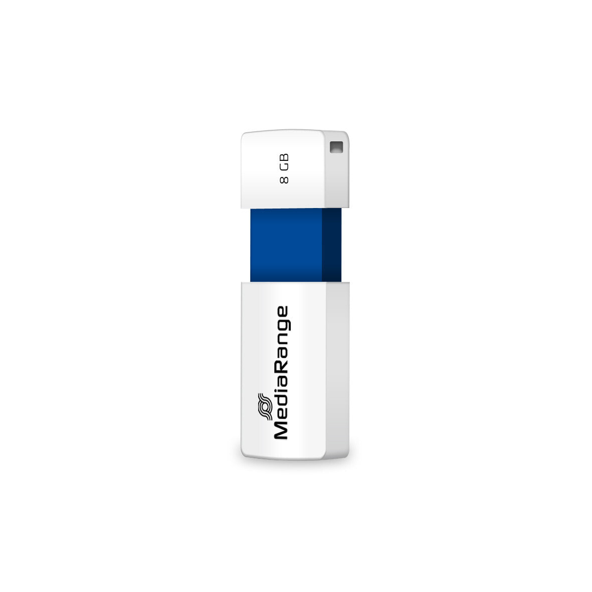 MediaRange MR971 USB флеш накопитель 8 GB USB тип-A 2.0 Синий, Белый